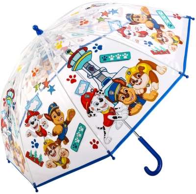 PawPatrol clear dome kids umbrella