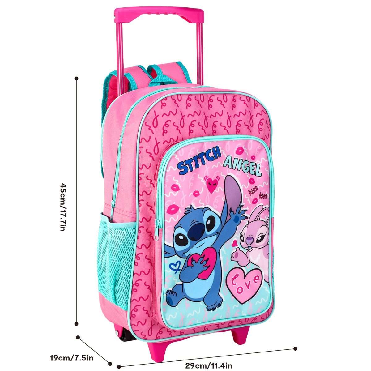 Stitch and Angel Deluxe trolley backpack - Image 4