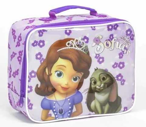 Sofia the first thermal lunch bag