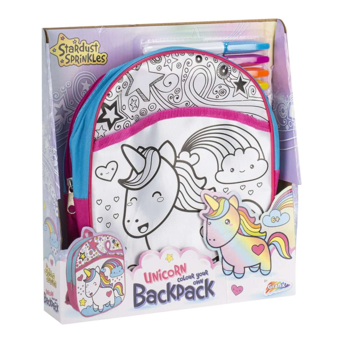 Colour your own Unicorn Backpack