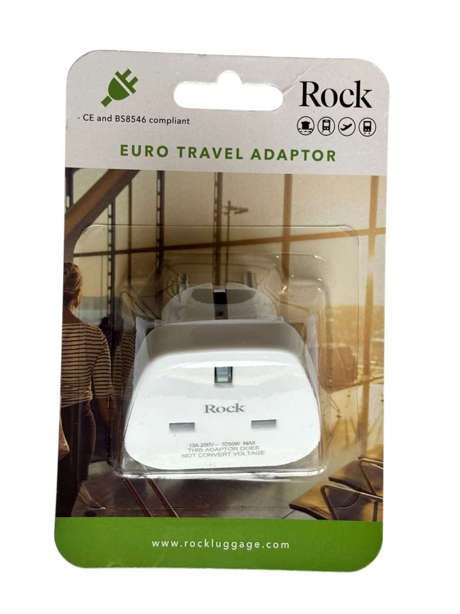 Rock UK to Euro travel adaptor